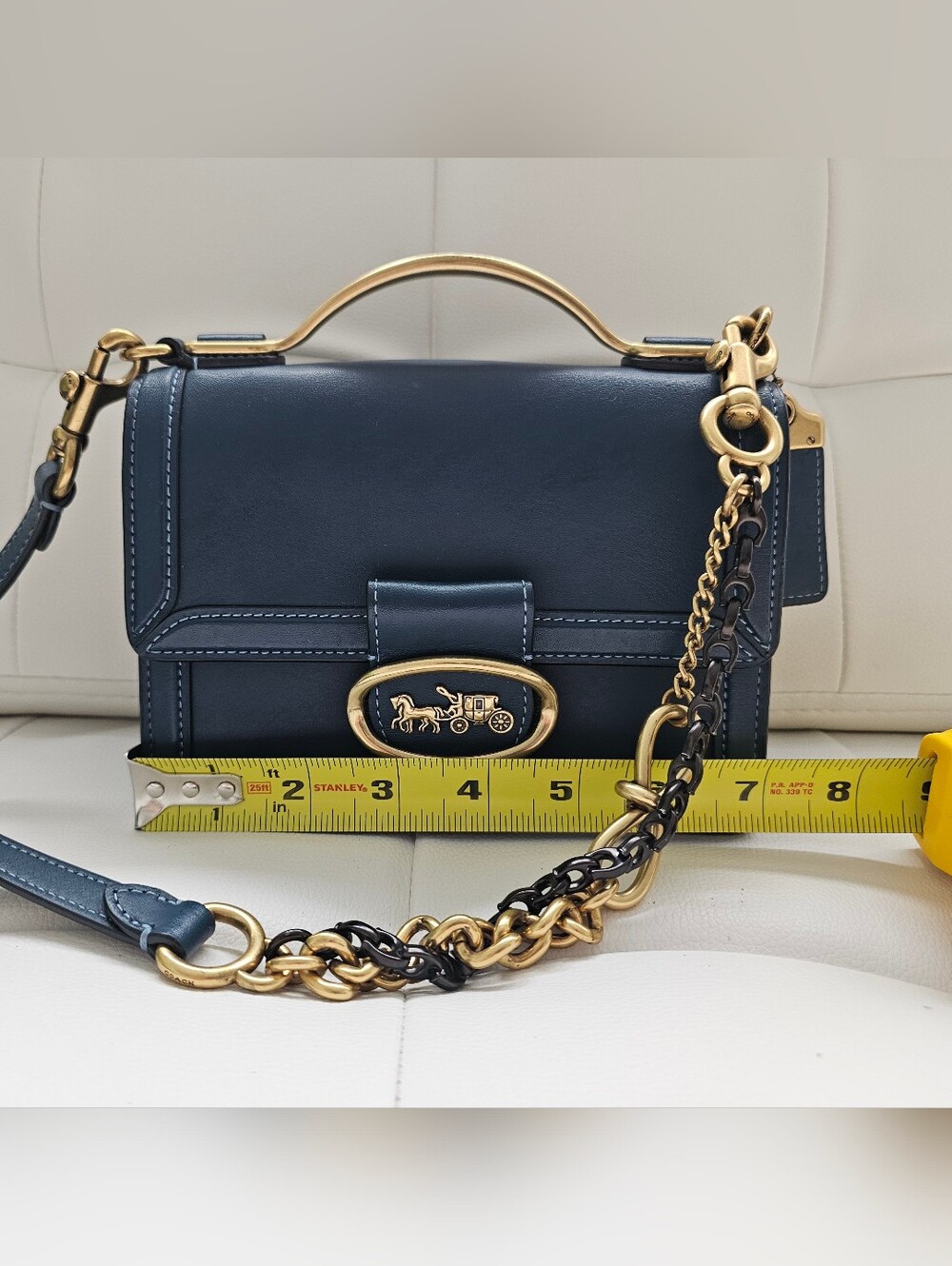 Authentic Coach Parker Top Handle Crossbody - Picture 12 of 15